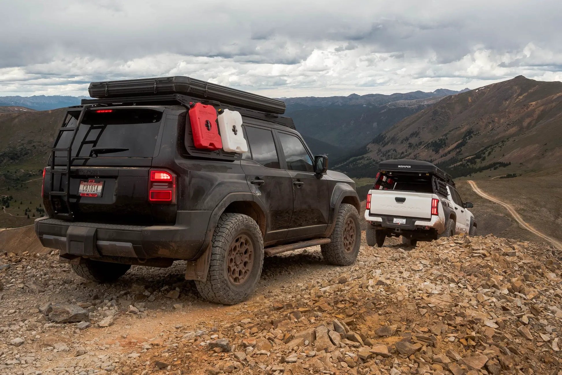 CBI Land Cruiser Standard Overland Rock Sliders | 2024-2025 by CBI