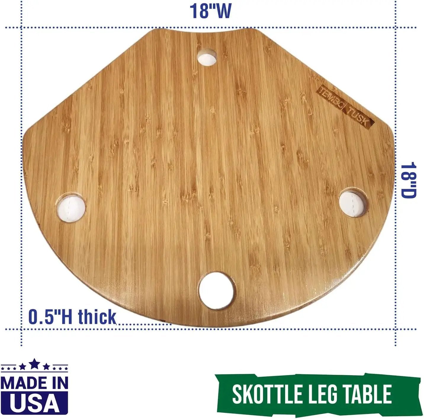 Tembo Tusk Skottle Leg Table by Tembo Wholesale