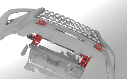 NYTOP 2014-2023 Lexus GX460 Front Recovery Points by NYTOP