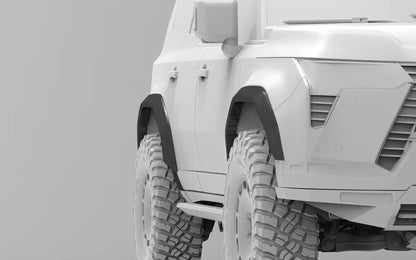 NYTOP 2024-Current Lexus GX550 Fender Flare Kit by NYTOP