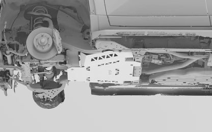 NYTOP 2024-Current Lexus GX550 Catalytic Converter Shield by NYTOP