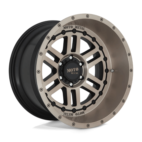Moto Metal MO800 20X12 8X170 S-BLK BRZTCC -44MM by Moto Metal