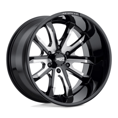 Moto Metal MO983 20X9 6X5.5 G-BLK MILL 18MM by Moto Metal