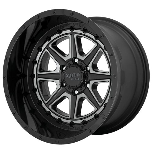 Moto Metal MO801 20X10 6X135 G-BLK GTCC -18MM by Moto Metal