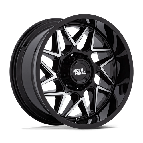 Moto Metal TURBINE 20X9 8X170 125 +1 G-BLK-MCH by Moto Metal