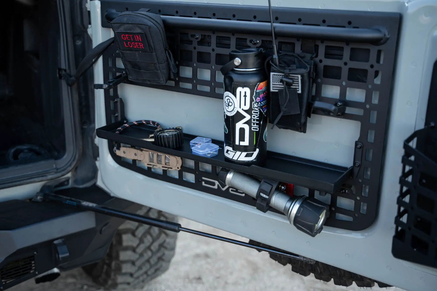DV8 Offroad Ford Bronco Tailgate Molle Panel by DV8 Offroad