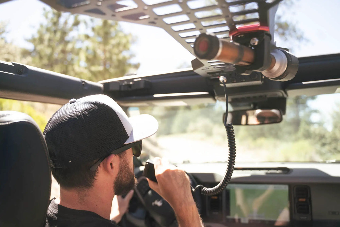 DV8 Offroad Ford Bronco Overhead Molle Panel by DV8 Offroad