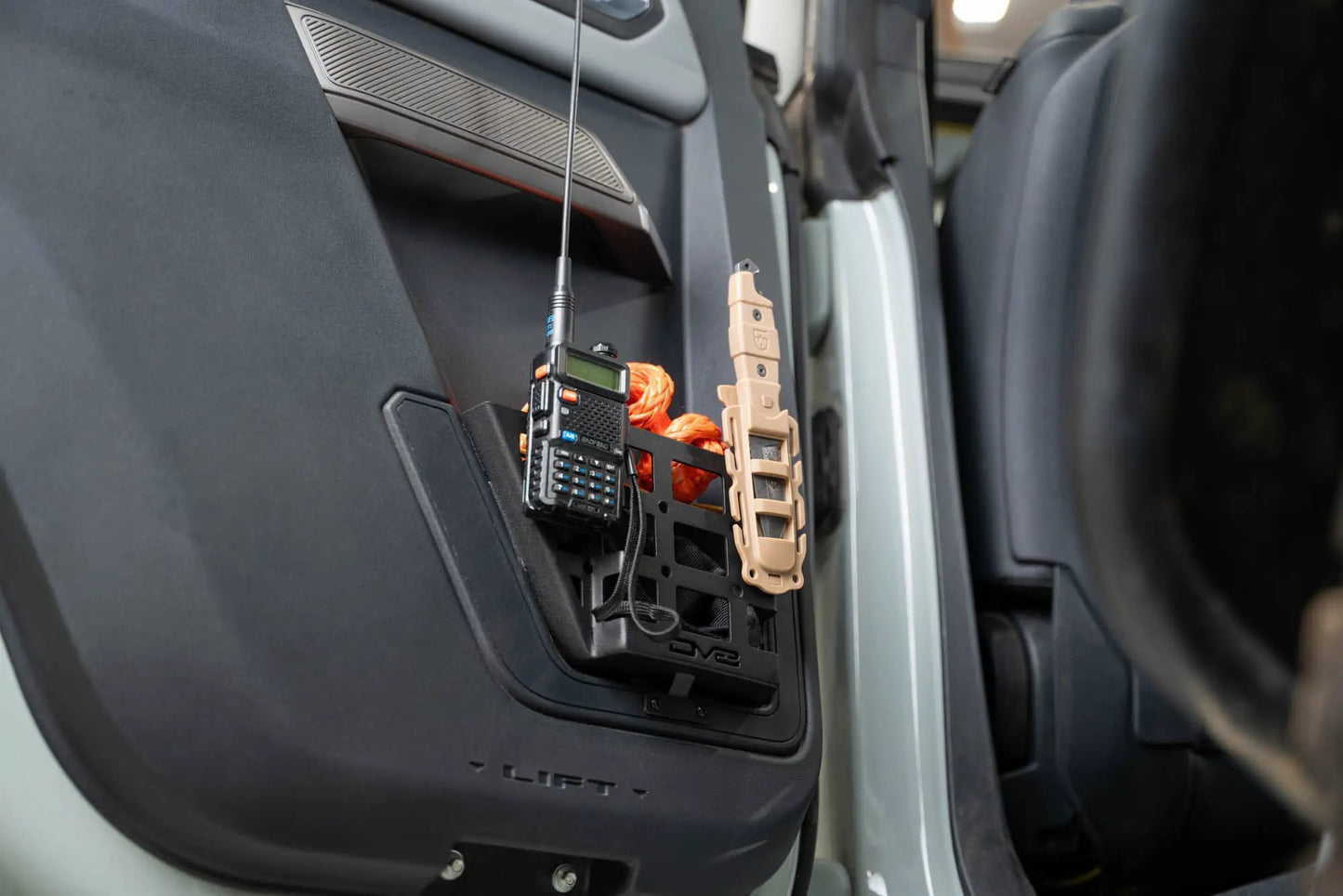 DV8 Offroad Ford Bronco Rear Door Pocket Molle Panels by DV8 Offroad