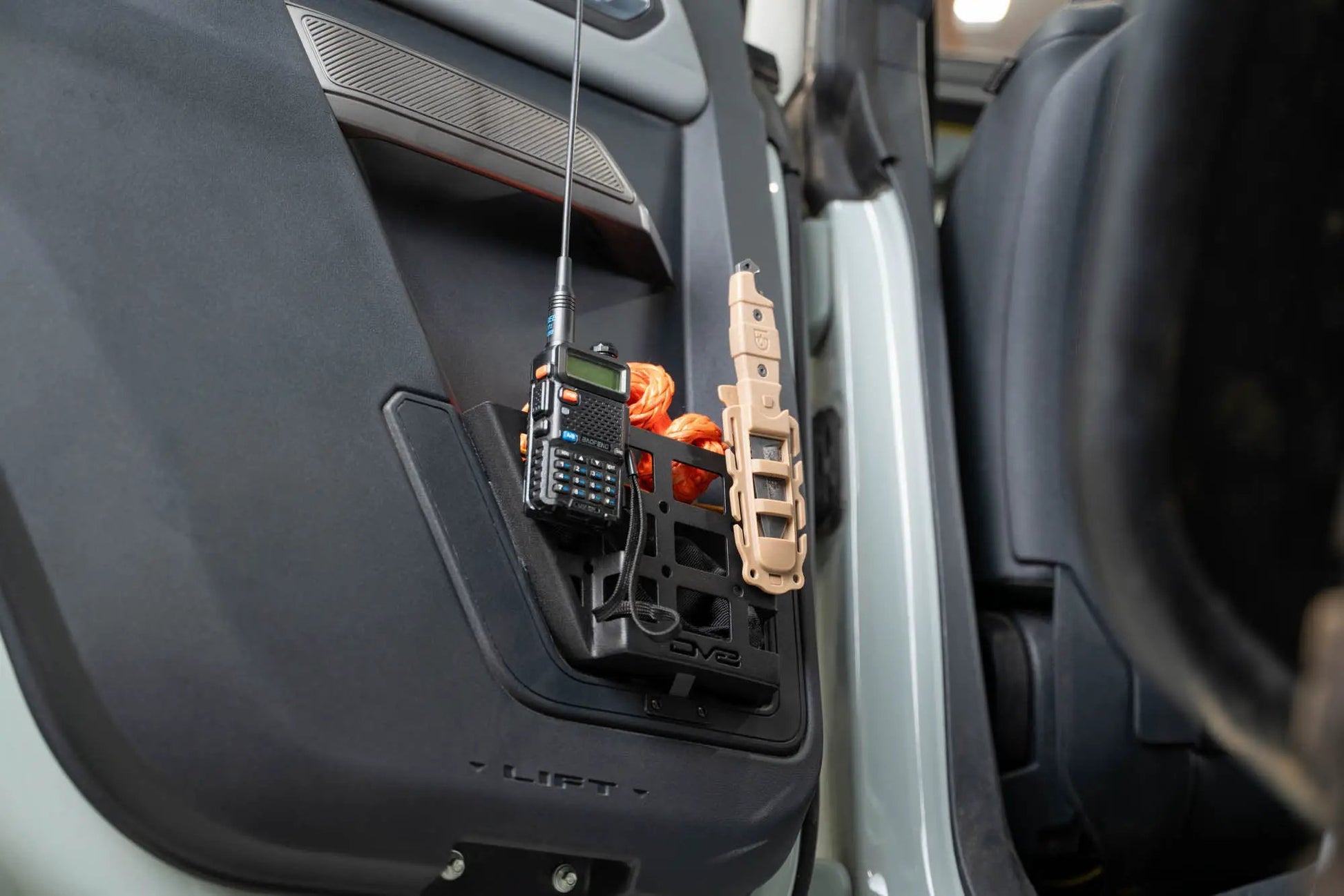 DV8 Offroad Ford Bronco Rear Door Pocket Molle Panels by DV8 Offroad