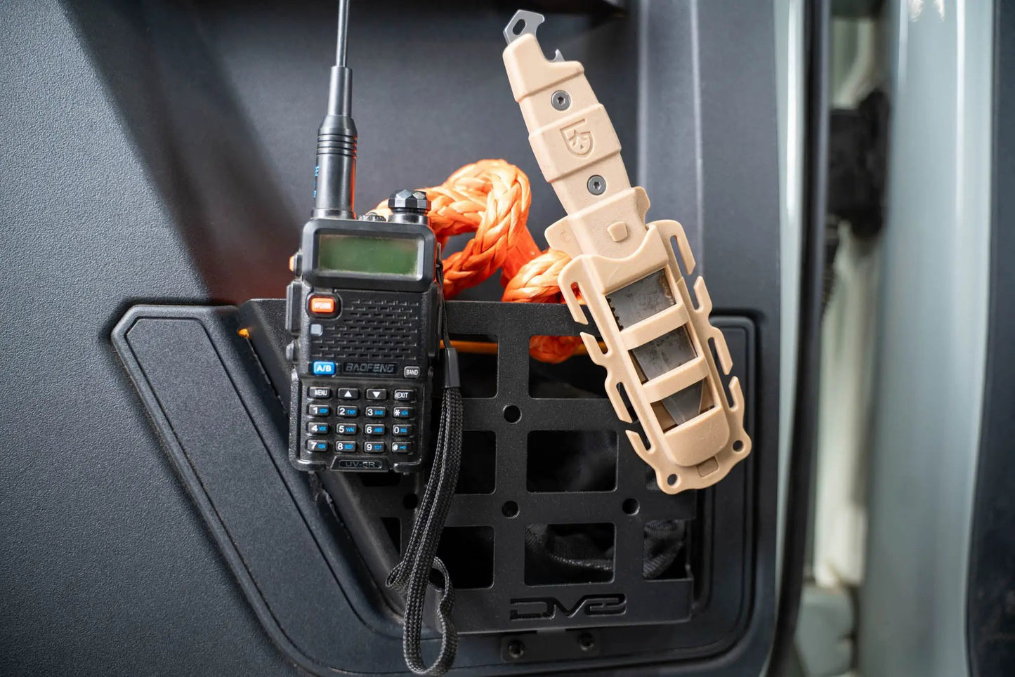DV8 Offroad Ford Bronco Rear Door Pocket Molle Panels by DV8 Offroad