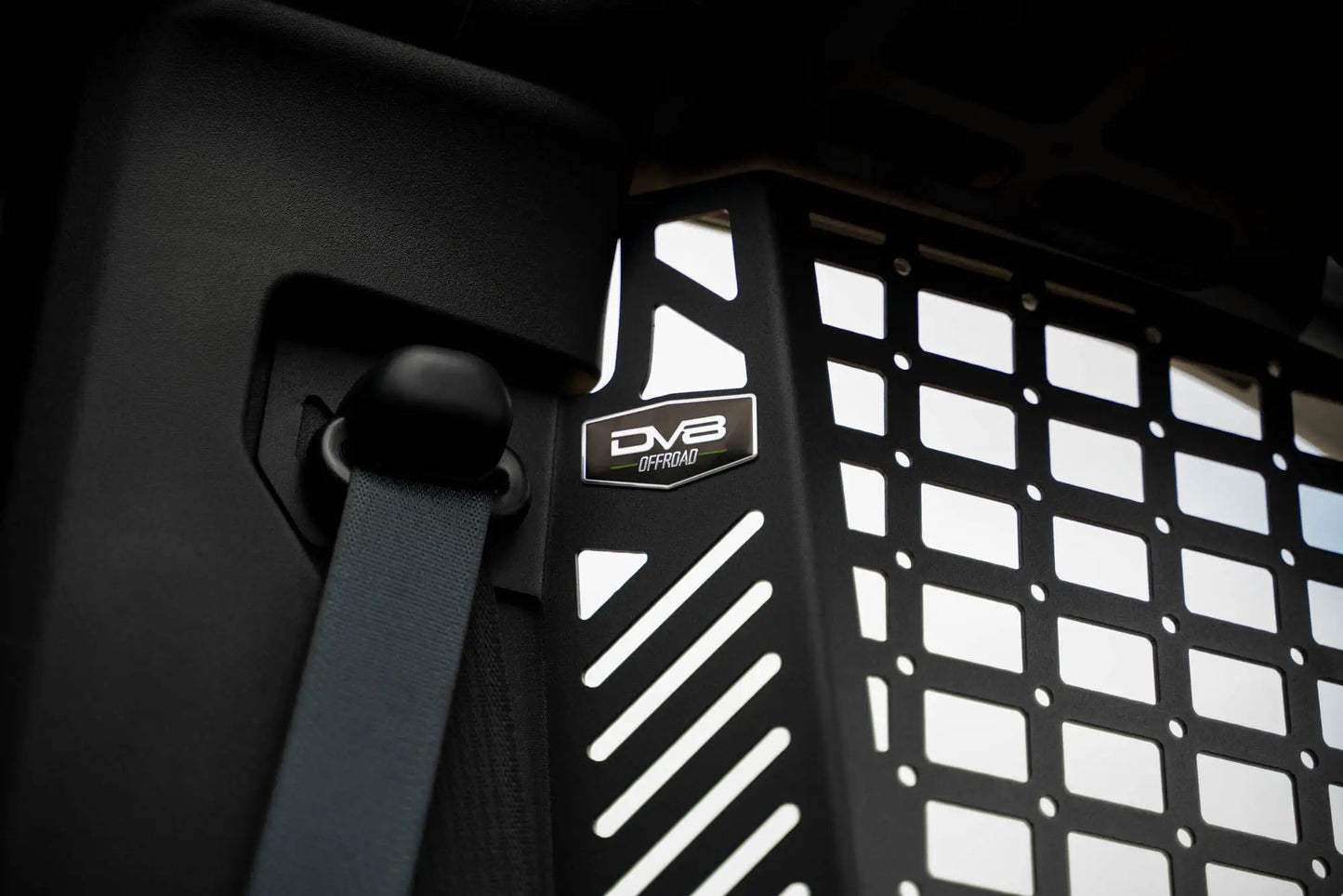 DV8 Offroad Ford Bronco Pocketed Rear Window Molle Panels by DV8 Offroad