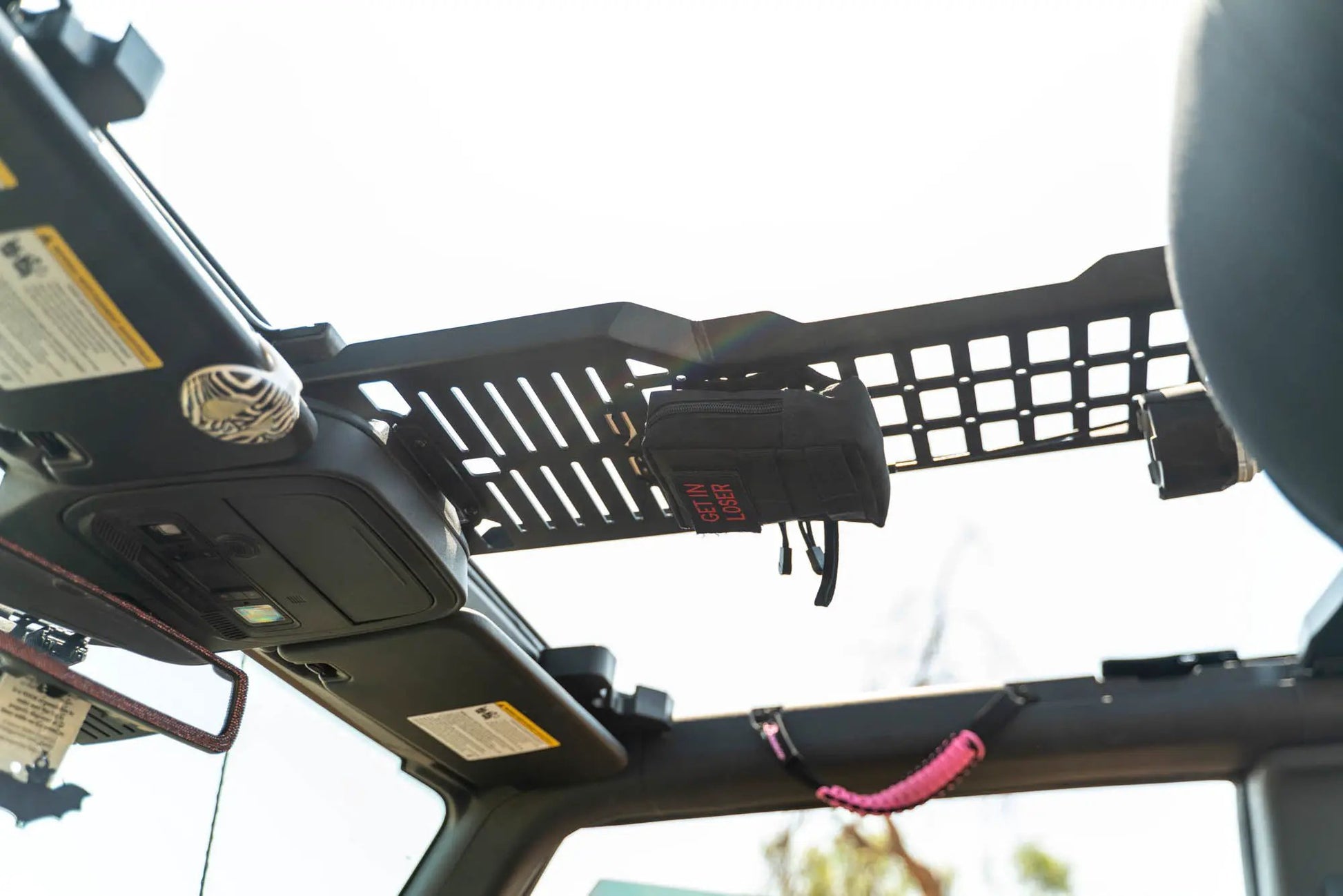 DV8 Offroad 2021-2025 Ford Bronco 2-Door Overhead Molle Panel by DV8 Offroad
