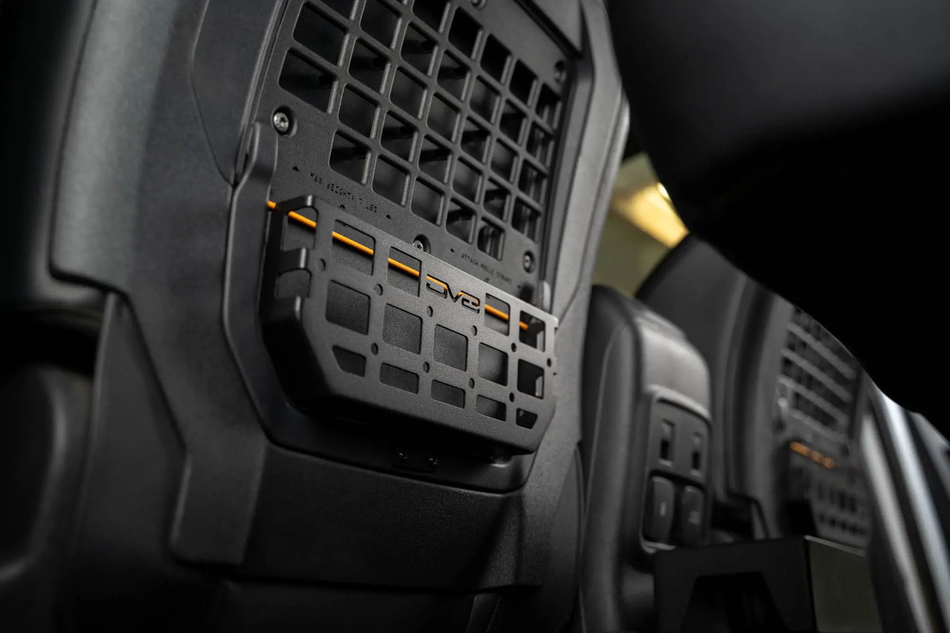 DV8 Offroad 2021-2024 Ford Bronco Seat Back Molle Pockets by DV8 Offroad
