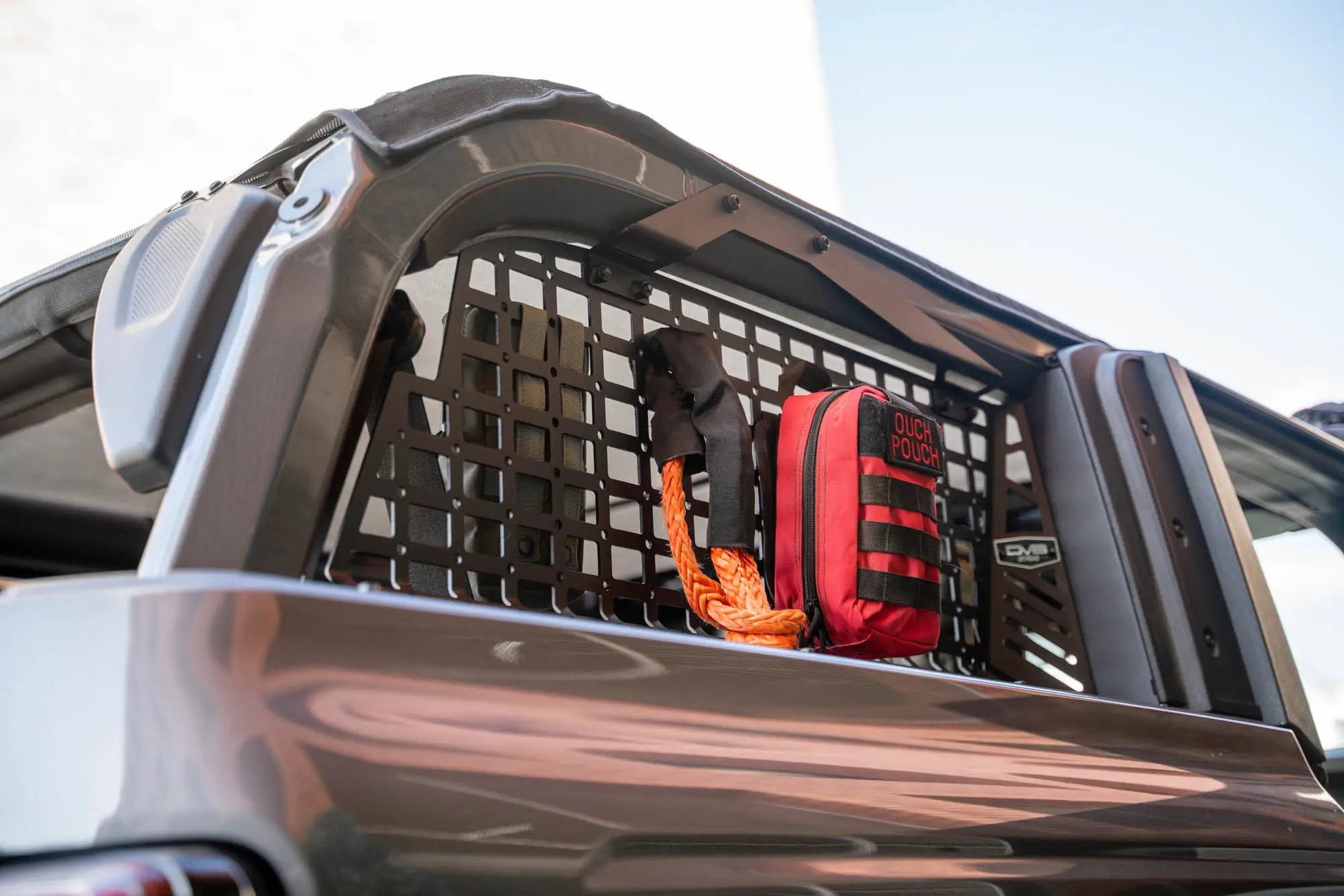 DV8 Offroad 2021-2025 Ford Bronco 2-Door Rear Window Pocket Molle Panels by DV8 Offroad