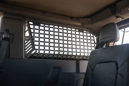 DV8 Offroad 2021-2025 Ford Bronco 2-Door Rear Window Pocket Molle Panels by DV8 Offroad