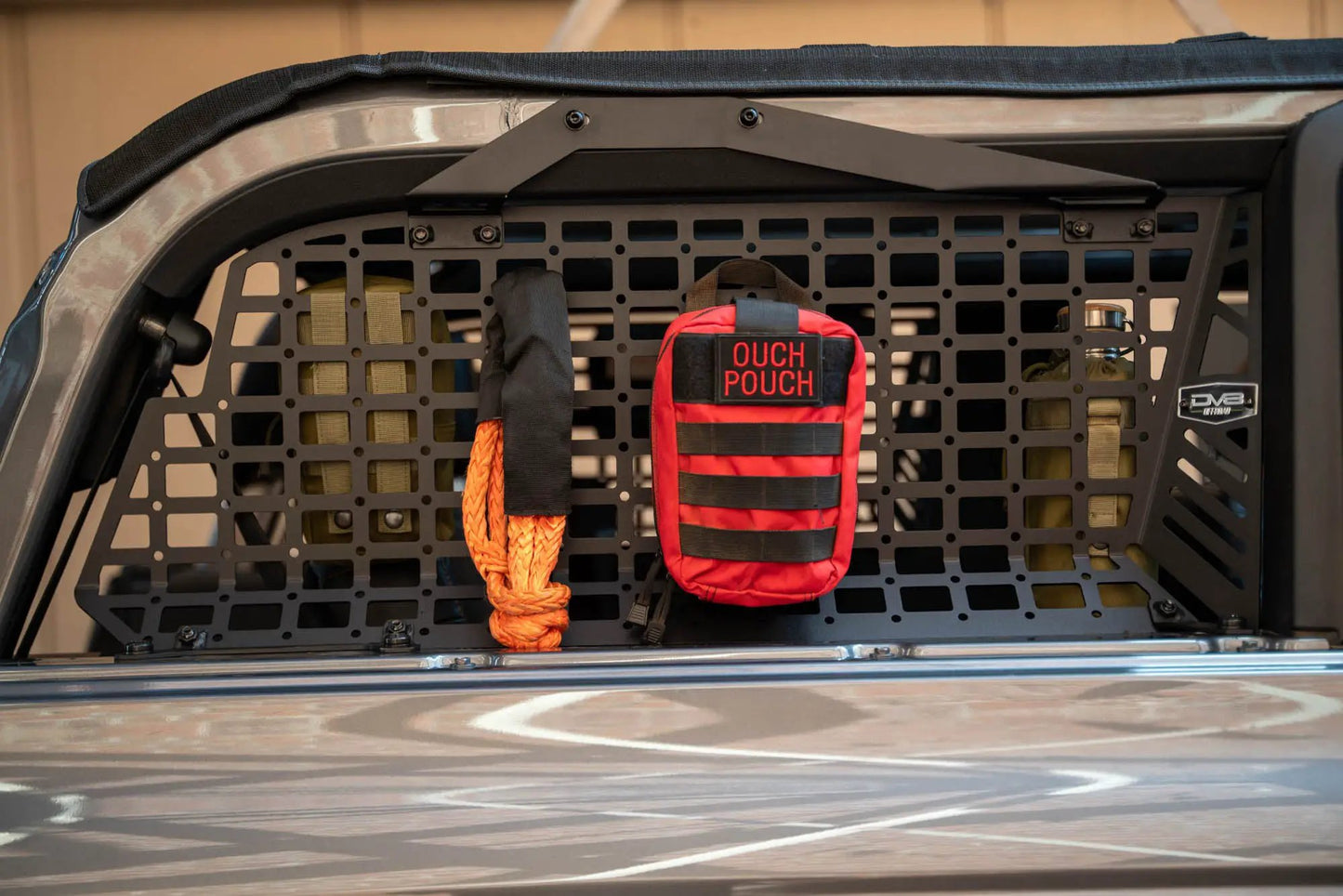 DV8 Offroad 2021-2025 Ford Bronco 2-Door Rear Window Pocket Molle Panels by DV8 Offroad
