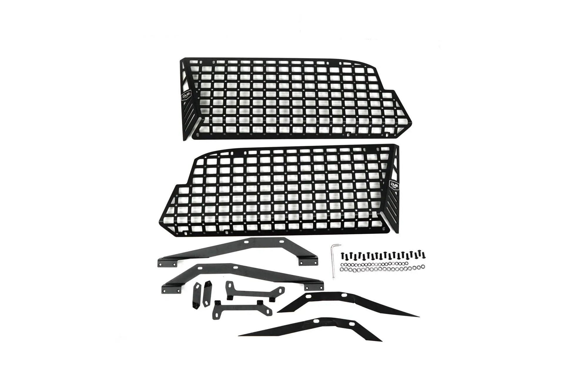 DV8 Offroad 2021-2025 Ford Bronco 2-Door Rear Window Pocket Molle Panels by DV8 Offroad