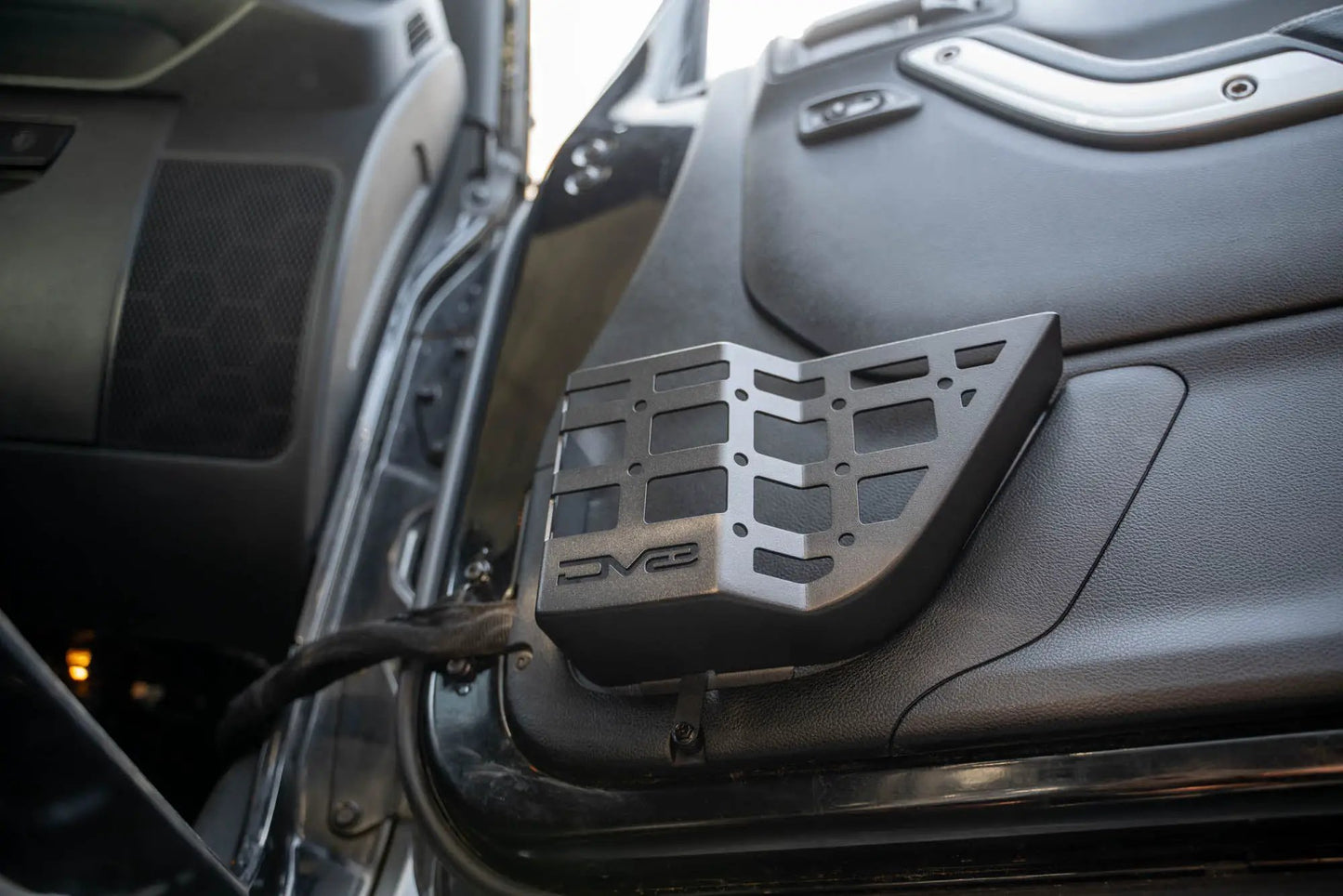 DV8 Offroad 2011-2018 Jeep Wrangler JK Front Door Pocket Molle Panels by DV8 Offroad