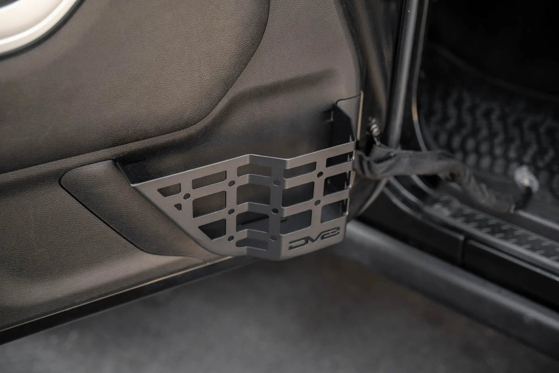 DV8 Offroad 2011-2018 Jeep Wrangler JK Front Door Pocket Molle Panels by DV8 Offroad