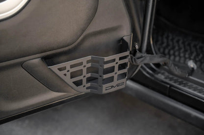 DV8 Offroad 2011-2018 Jeep Wrangler JK Front Door Pocket Molle Panels by DV8 Offroad