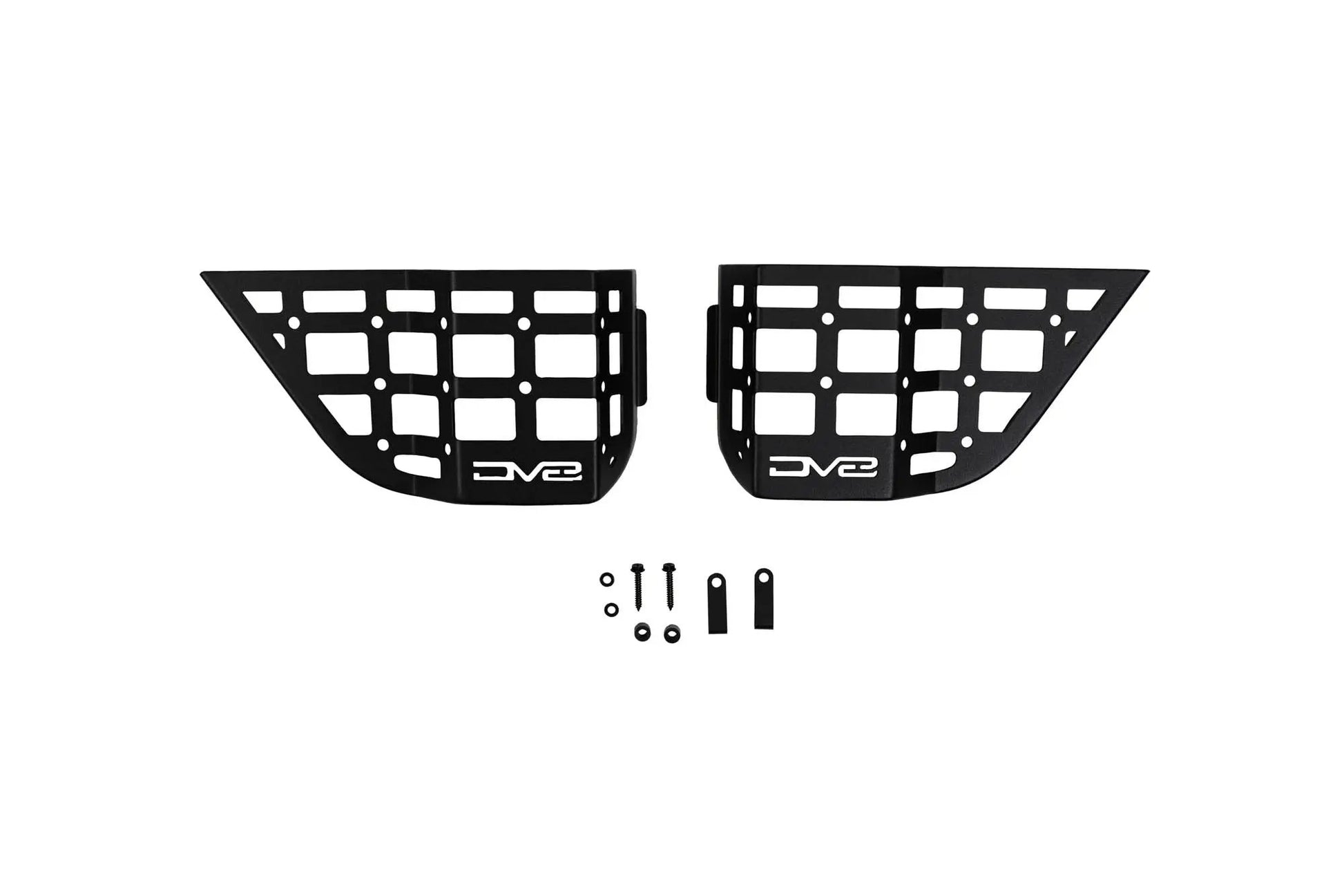 DV8 Offroad 2011-2018 Jeep Wrangler JK Front Door Pocket Molle Panels by DV8 Offroad