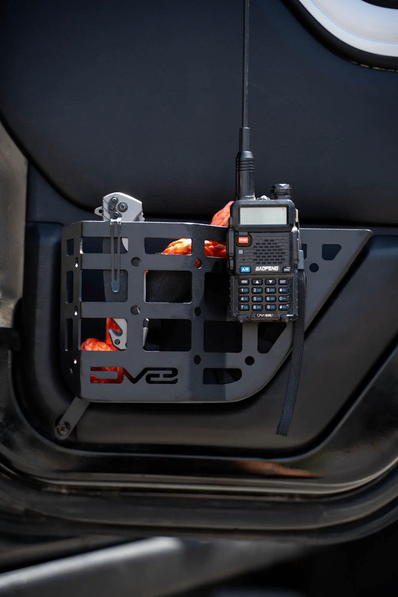 DV8 Offroad 2011-2018 Jeep Wrangler JK Rear Door Pocket Molle Panels by DV8 Offroad