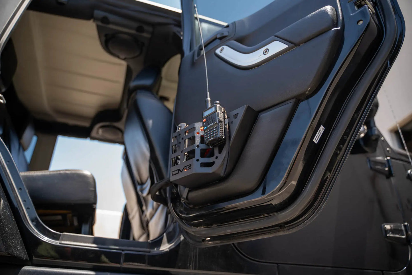 DV8 Offroad 2011-2018 Jeep Wrangler JK Rear Door Pocket Molle Panels by DV8 Offroad