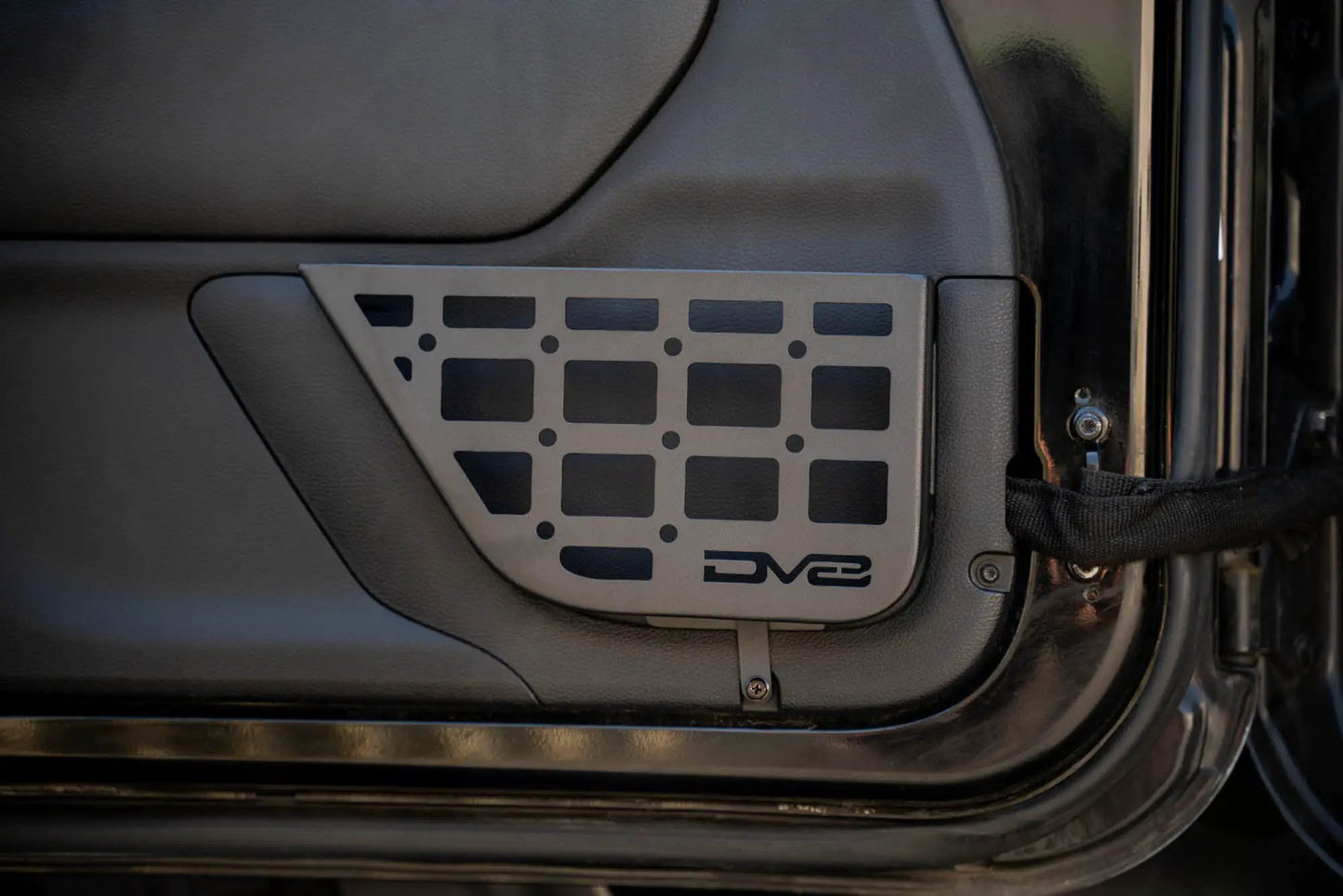 DV8 Offroad 2011-2018 Jeep Wrangler JK Slim Front Door Molle Pockets by DV8 Offroad