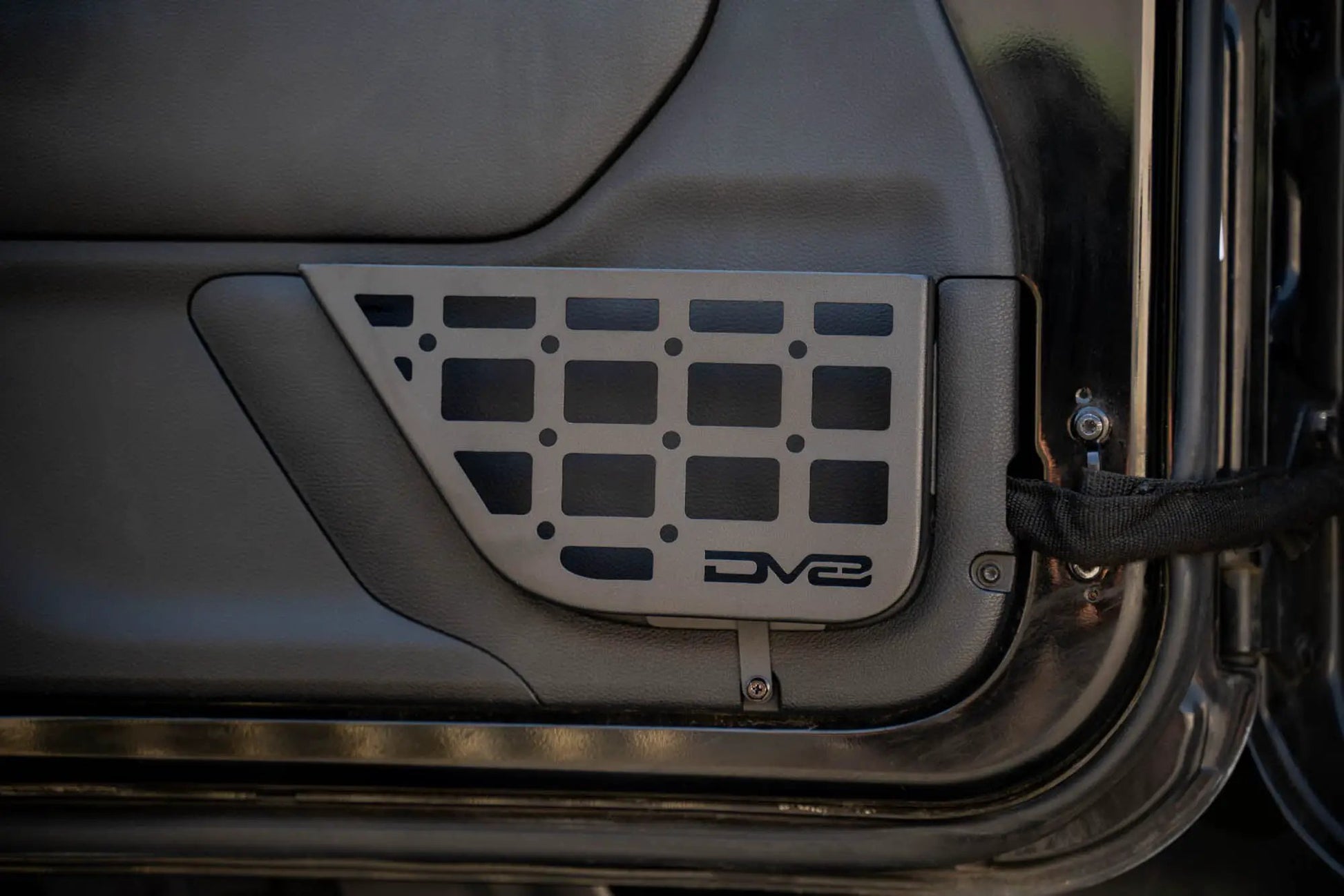 DV8 Offroad 2011-2018 Jeep Wrangler JK Slim Front Door Molle Pockets by DV8 Offroad