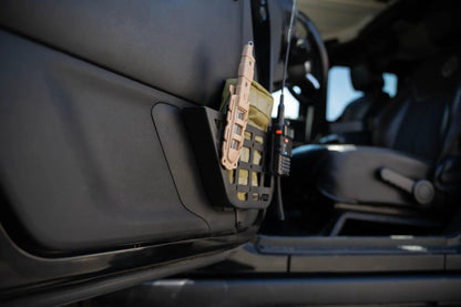 DV8 Offroad 2011-2018 Jeep Wrangler JK Slim Front Door Molle Pockets by DV8 Offroad