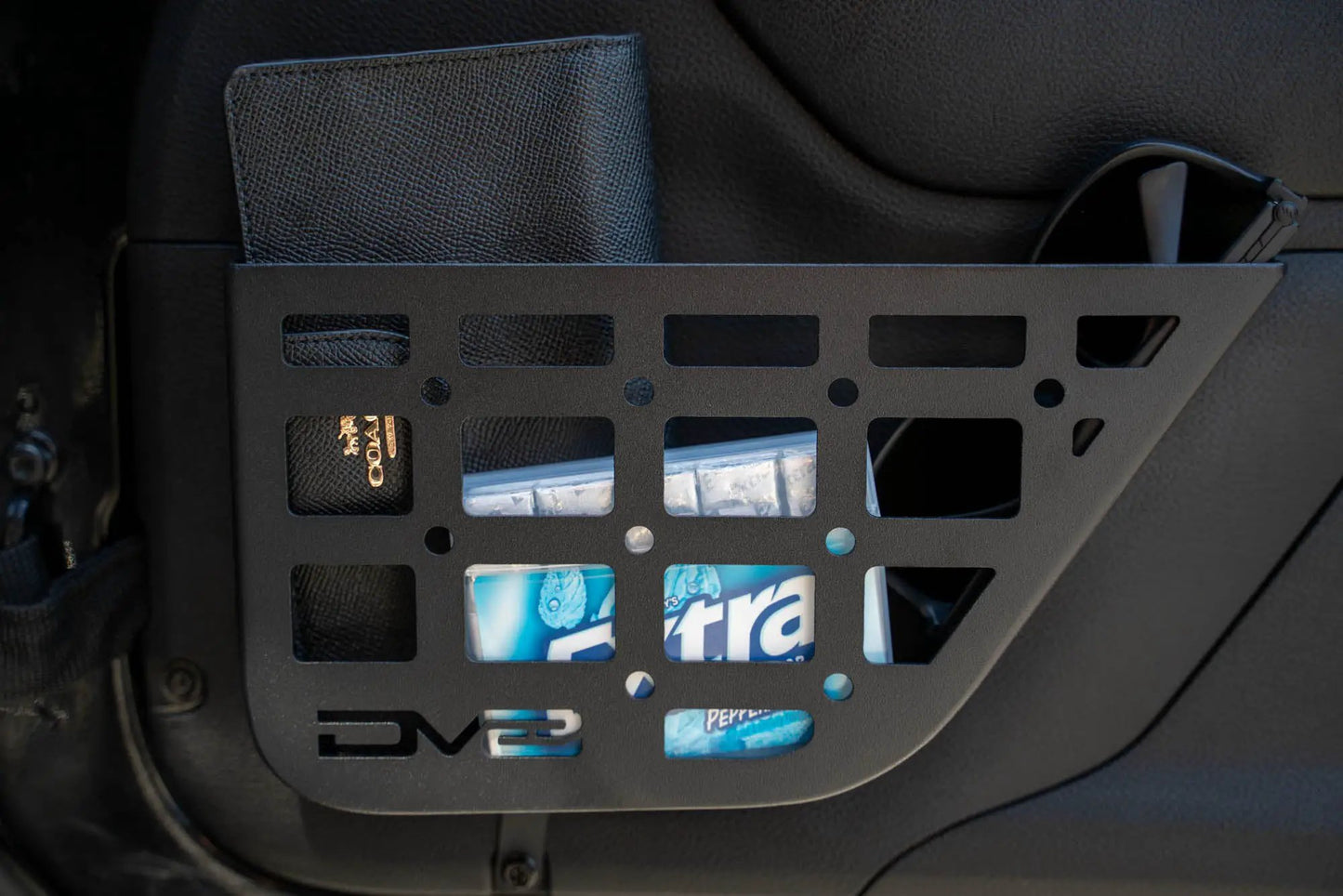 DV8 Offroad 2011-2018 Jeep Wrangler JK Slim Front Door Molle Pockets by DV8 Offroad