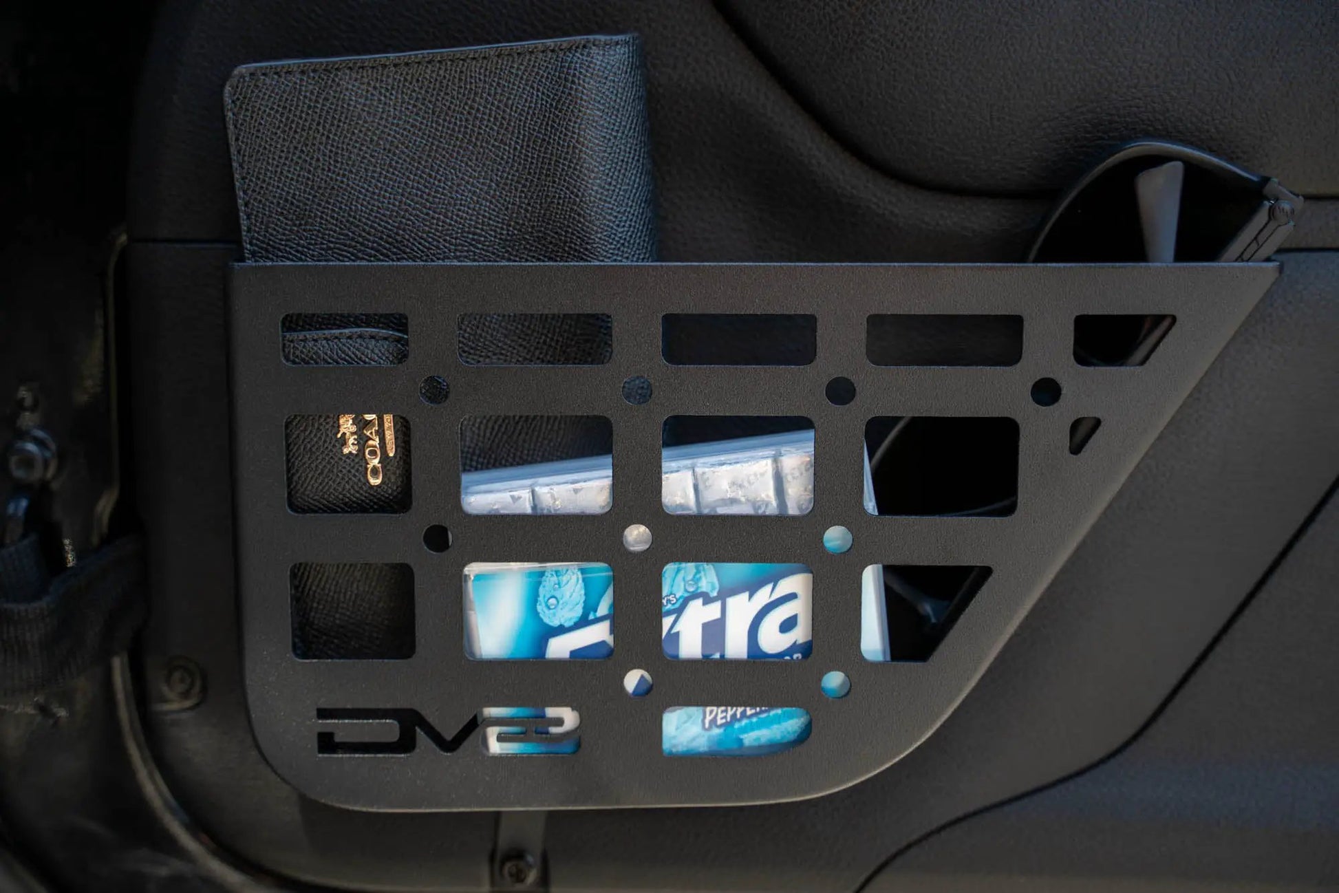 DV8 Offroad 2011-2018 Jeep Wrangler JK Slim Front Door Molle Pockets by DV8 Offroad