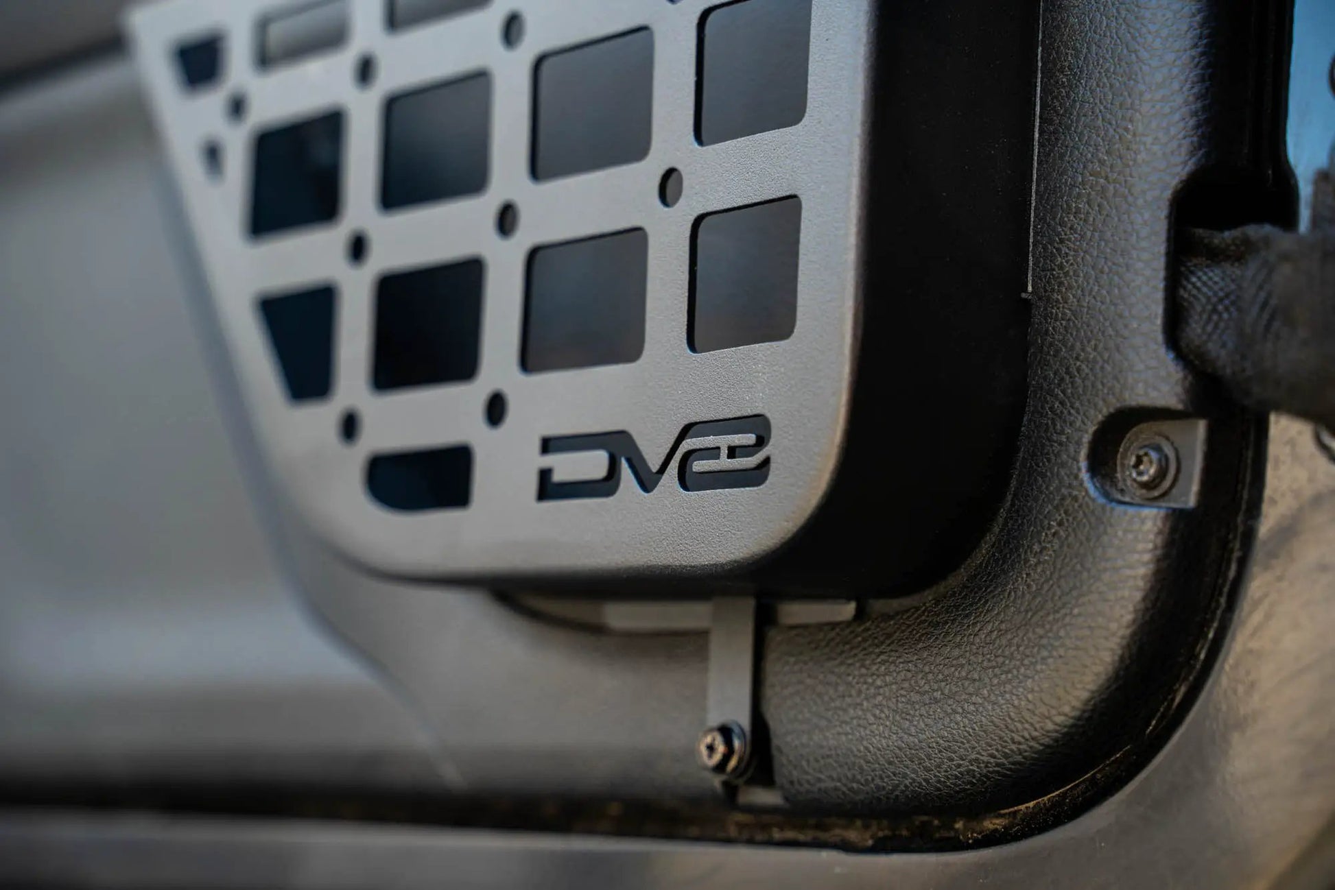 DV8 Offroad 2011-2018 Jeep Wrangler JK Slim Front Door Molle Pockets by DV8 Offroad