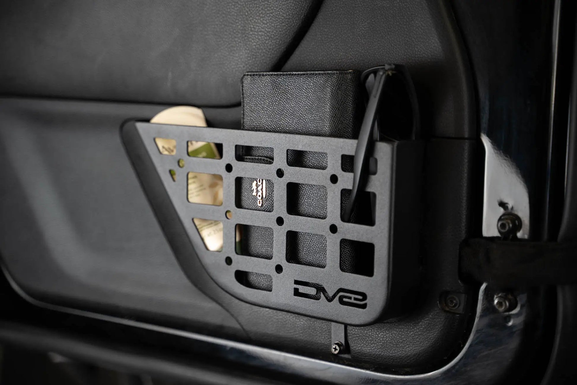 DV8 Offroad 2011-2018 Jeep Wrangler JK Slim Front Door Molle Pockets by DV8 Offroad