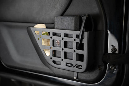 DV8 Offroad 2011-2018 Jeep Wrangler JK Slim Front Door Molle Pockets by DV8 Offroad