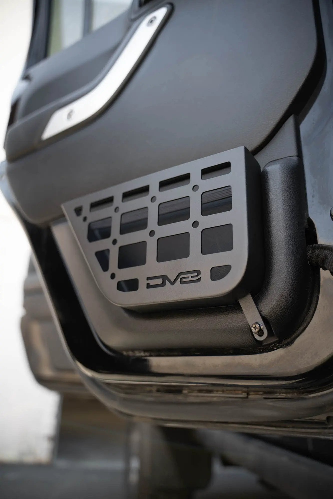 DV8 Offroad 2011-2018 Jeep Wrangler JK Slim Rear Door Molle Pockets by DV8 Offroad
