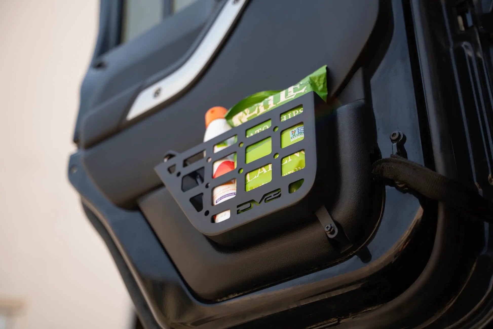 DV8 Offroad 2011-2018 Jeep Wrangler JK Slim Rear Door Molle Pockets by DV8 Offroad