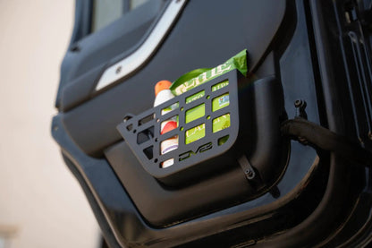 DV8 Offroad 2011-2018 Jeep Wrangler JK Slim Rear Door Molle Pockets by DV8 Offroad