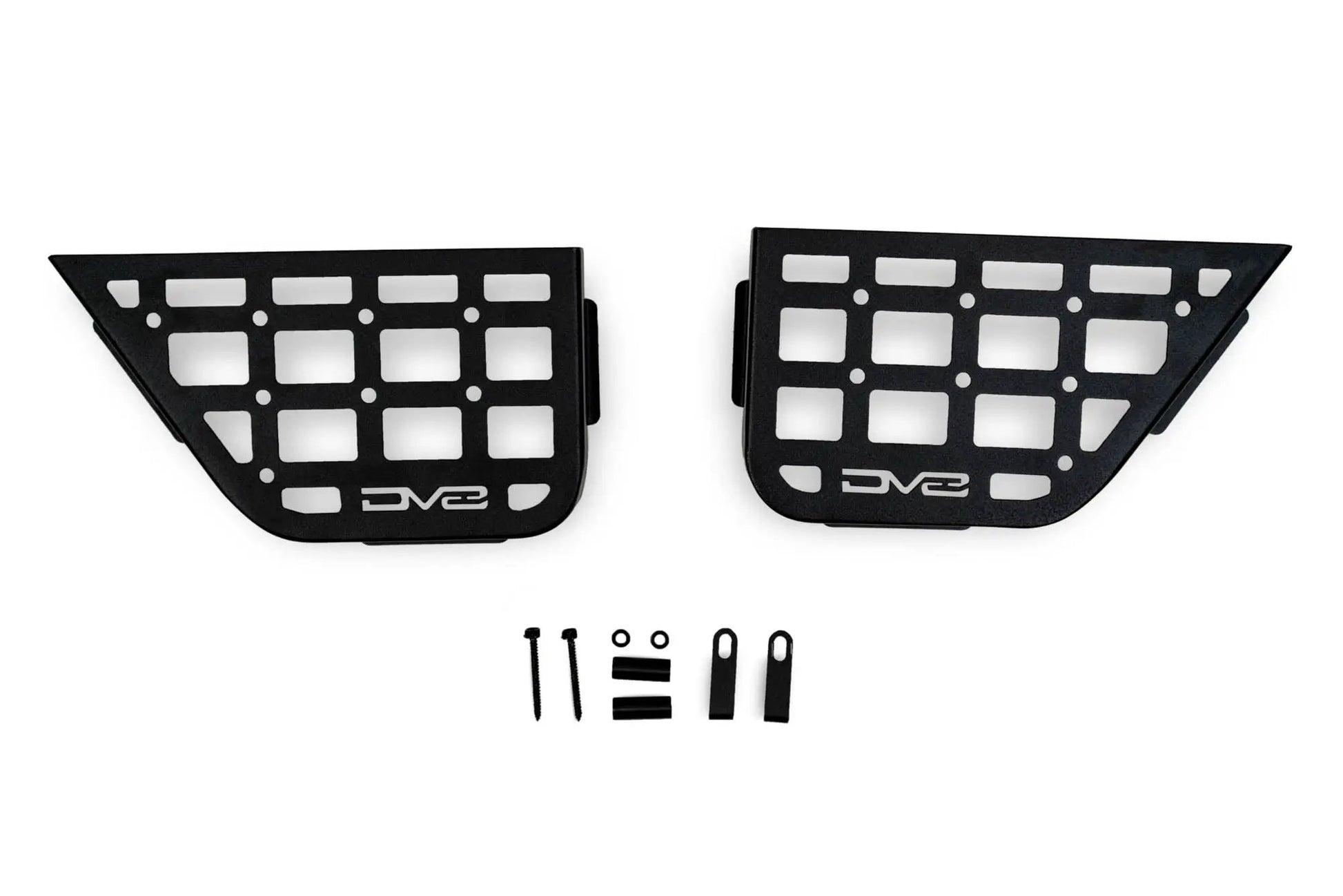 DV8 Offroad 2011-2018 Jeep Wrangler JK Slim Rear Door Molle Pockets by DV8 Offroad