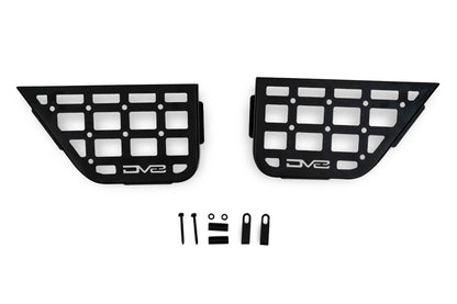 DV8 Offroad 2011-2018 Jeep Wrangler JK Slim Rear Door Molle Pockets by DV8 Offroad