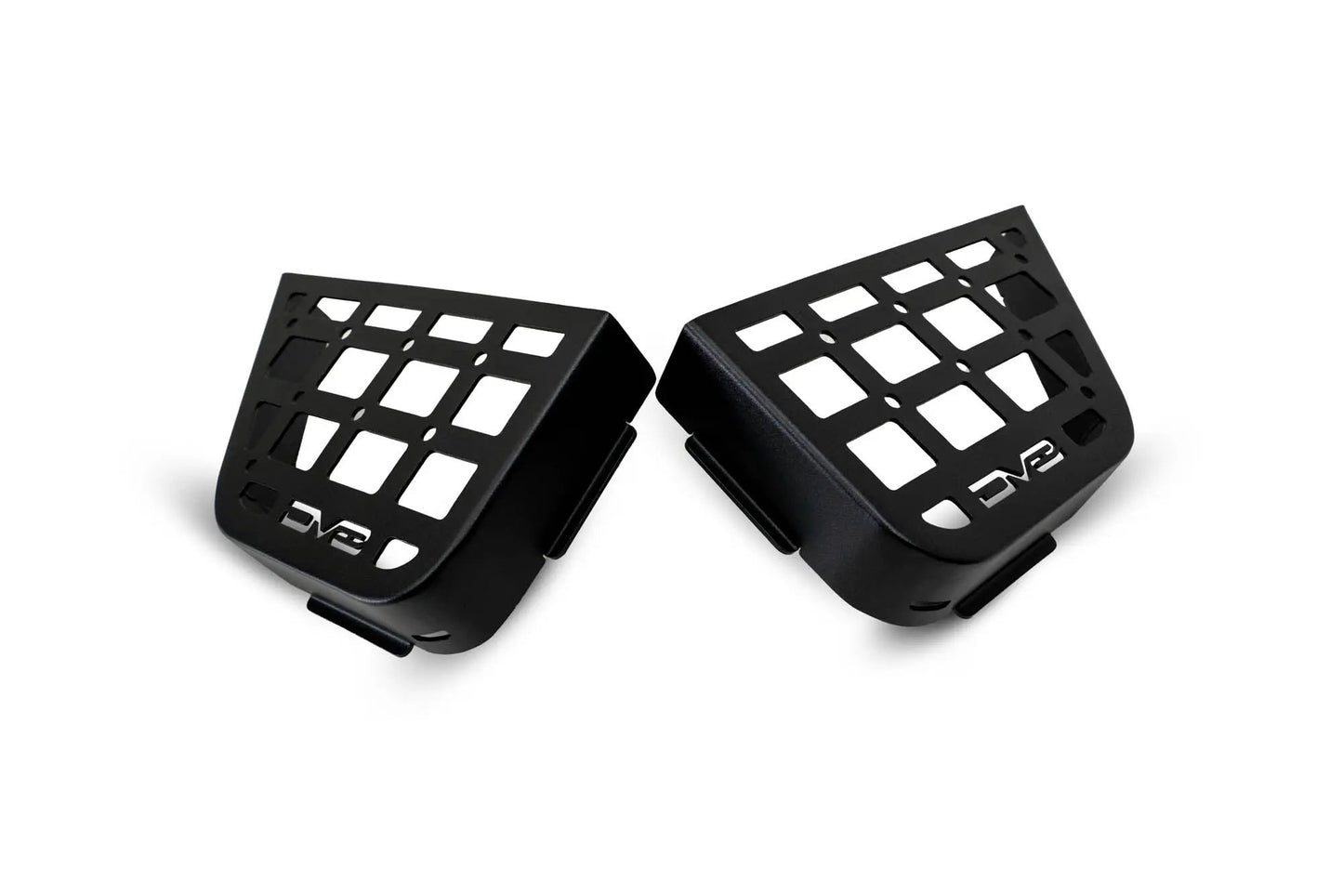 DV8 Offroad 2011-2018 Jeep Wrangler JK Slim Rear Door Molle Pockets by DV8 Offroad