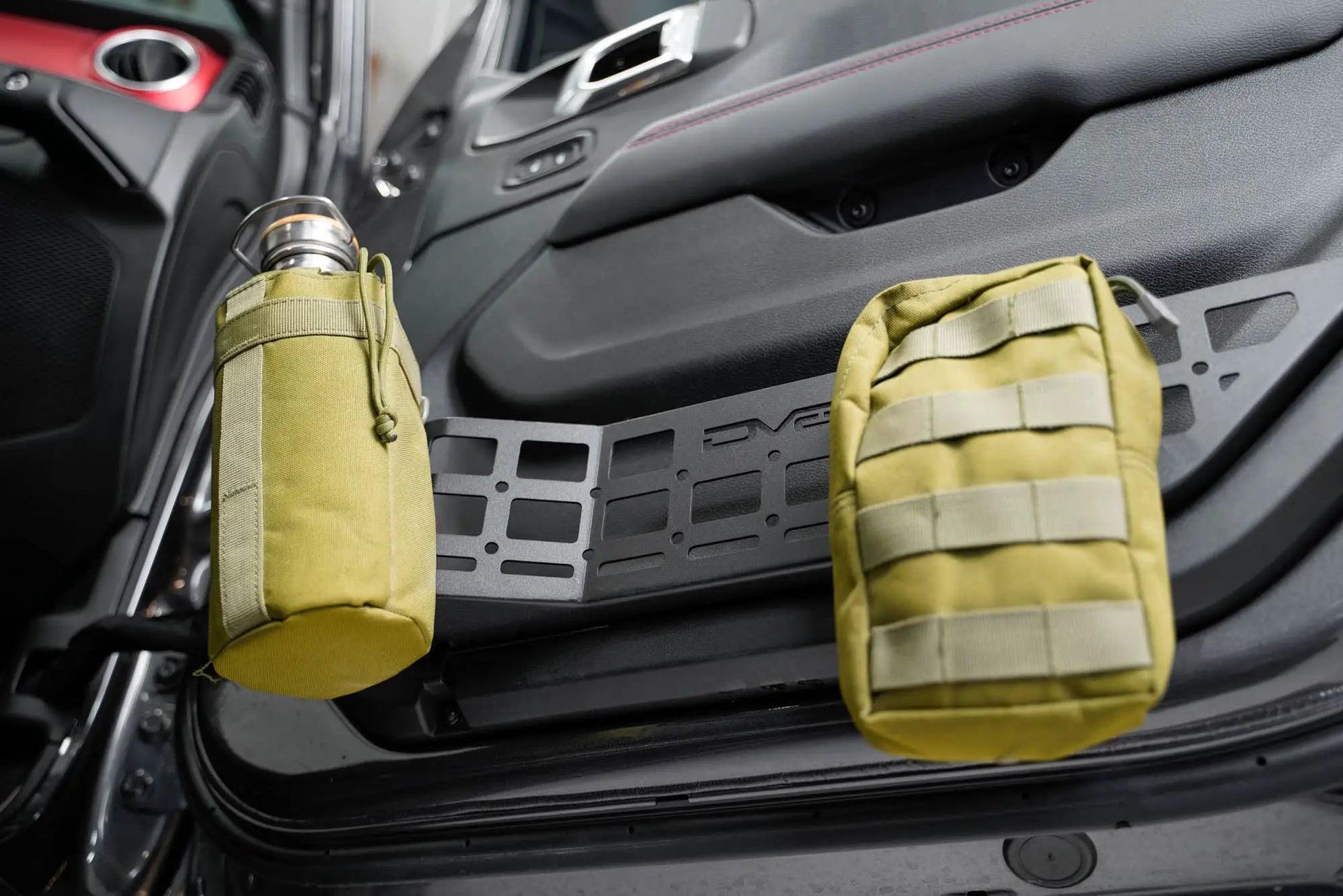 DV8 Offroad Jeep Wrangler JL & Gladiator JT Front Door Pocket Molle Panels by DV8 Offroad