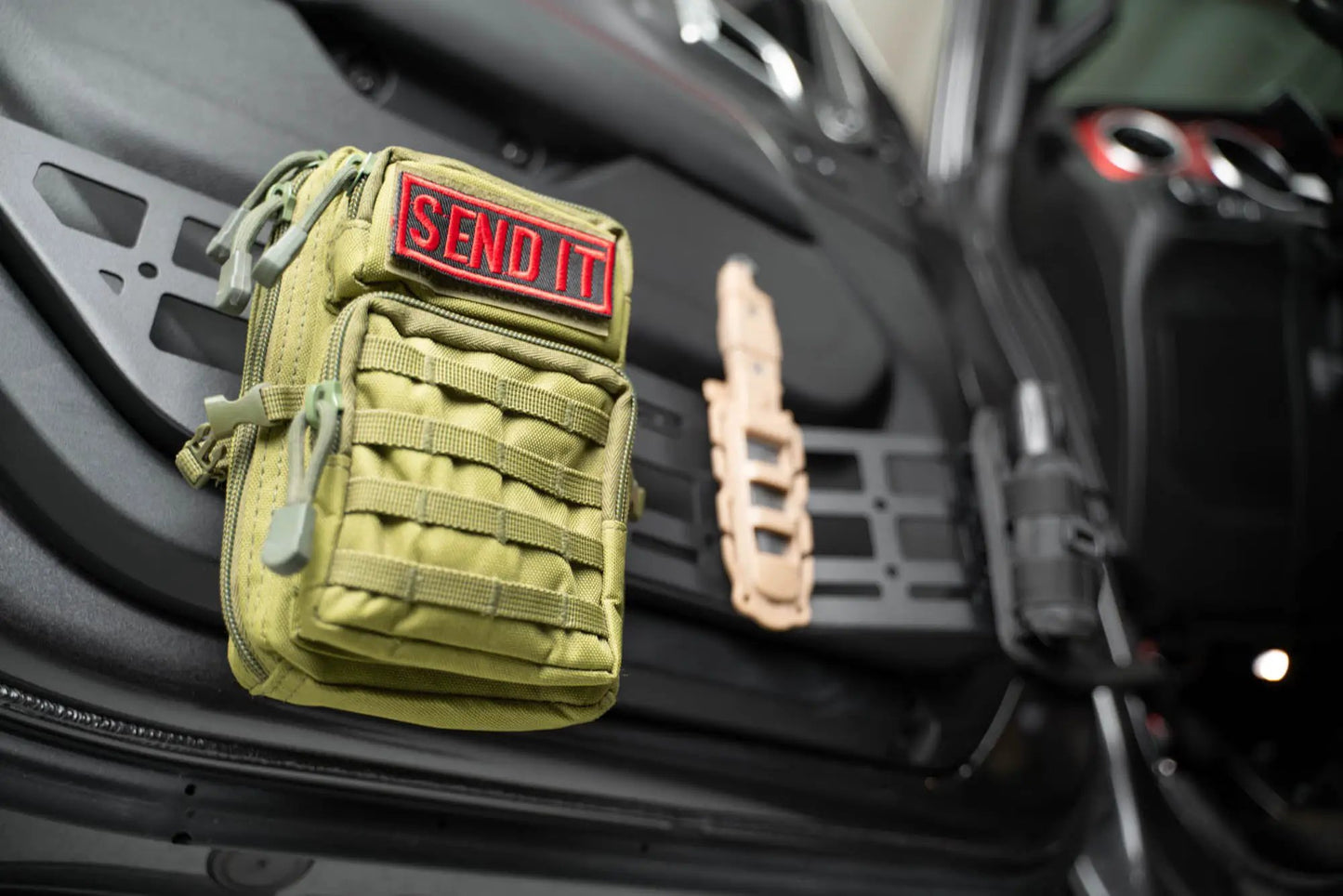 DV8 Offroad Jeep Wrangler JL & Gladiator JT Front Door Pocket Molle Panels by DV8 Offroad