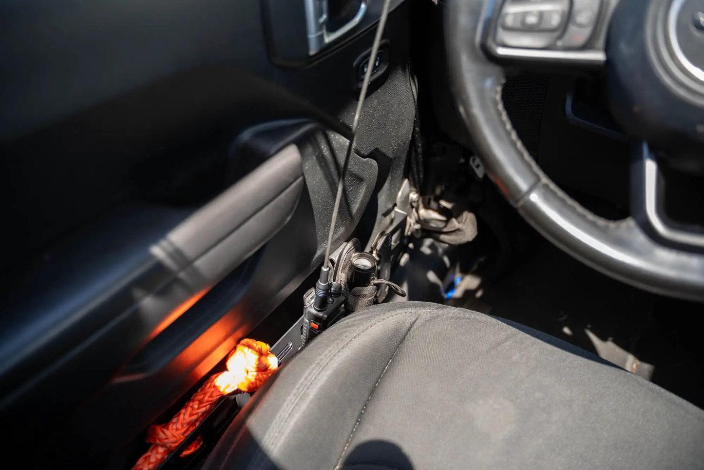 DV8 Offroad Jeep Wrangler JL & Gladiator JT Slim Front Door Molle Pockets by DV8 Offroad