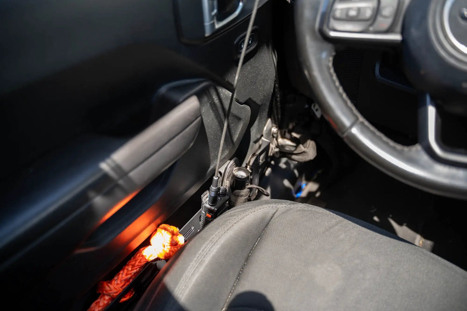 DV8 Offroad Jeep Wrangler JL & Gladiator JT Slim Front Door Molle Pockets by DV8 Offroad