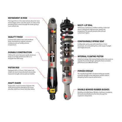 Old Man Emu MT64 Kit FR 2 in/0-330 lb, RR 2 in/660 lb