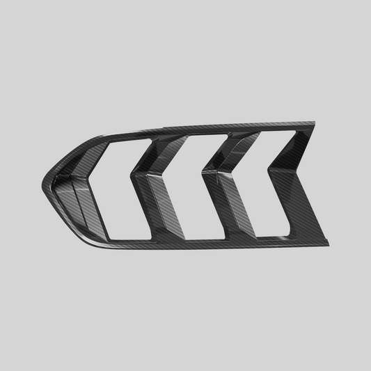 NYTOP 2024-Actual cubierta de luces traseras de carbono seco para Ford Mustang