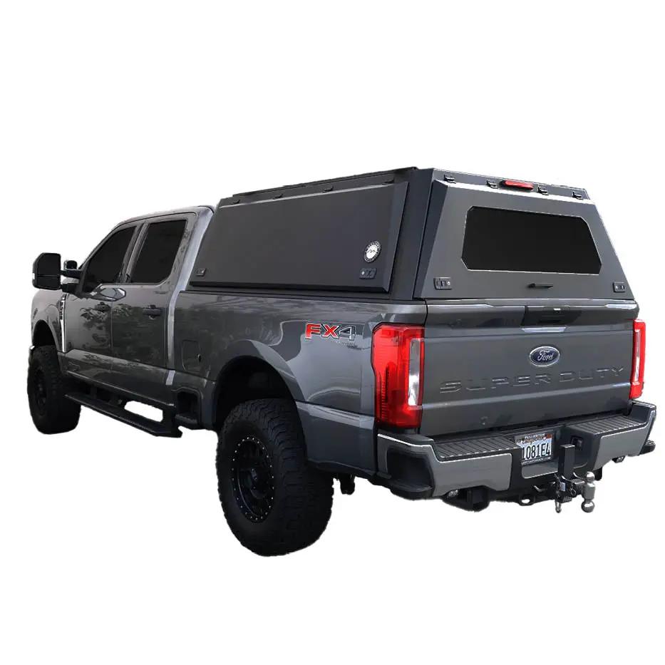 OVS Expedition - Truck Cap W/Full Wing Doors, Front and Rear Windows & 3rd Brake Light by OVS