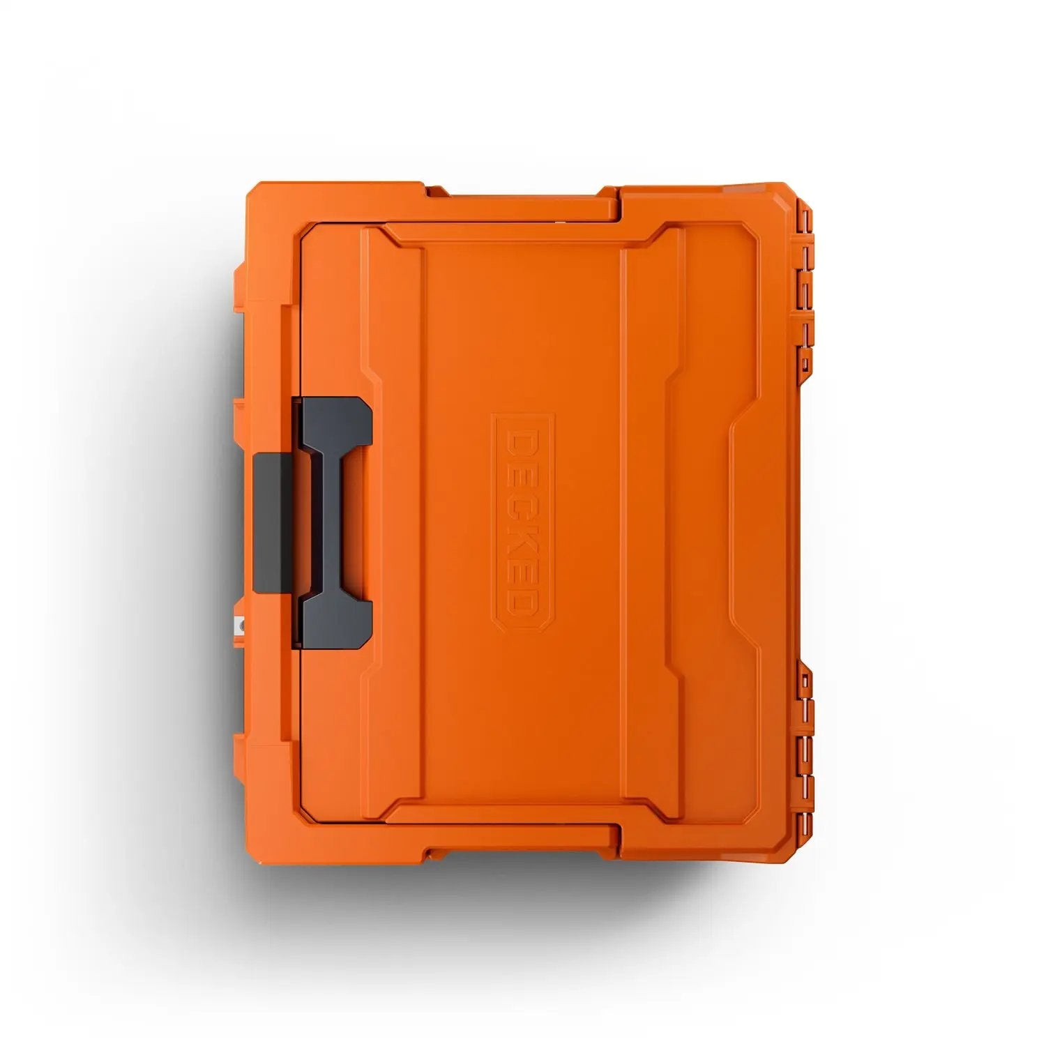 DECKED Halfrack 32 - includes two (2) dividers - blaze orange with black latches by DECKED