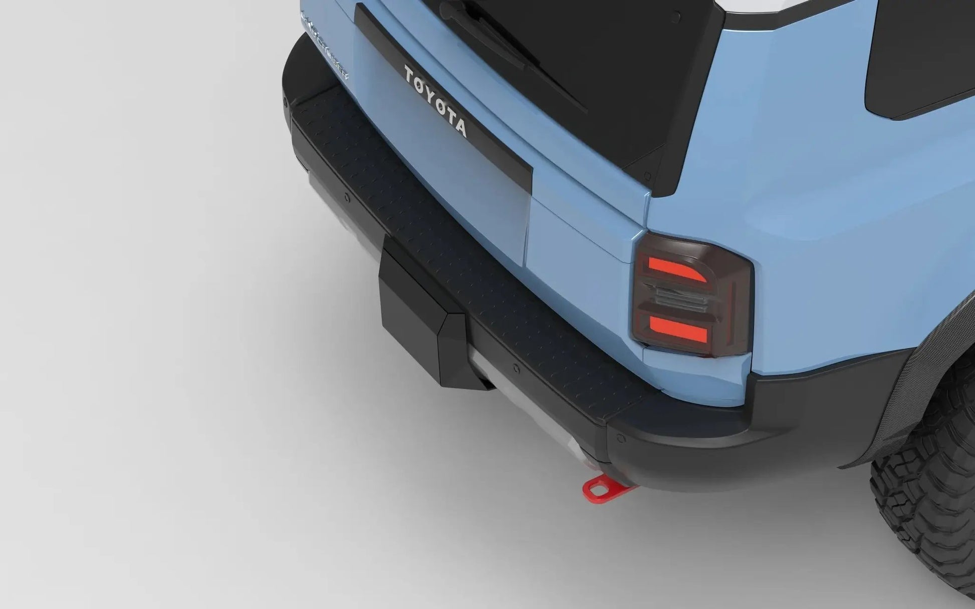 NYTOP 2024-Current Toyota Land Cruiser Rear Hitch Skid Cover by NYTOP